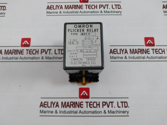 Omron Tateisi Mkf-p Flicker Relay Mkf-44A45A Dc 24V 250V 7.5A