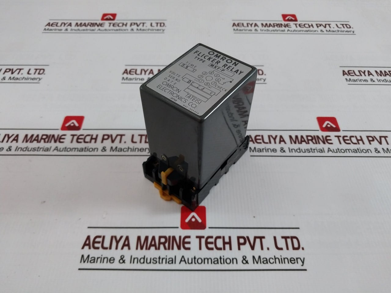 Omron Tateisi Mkf-p Flicker Relay Mkf-44A45A Dc 24V 250V 7.5A