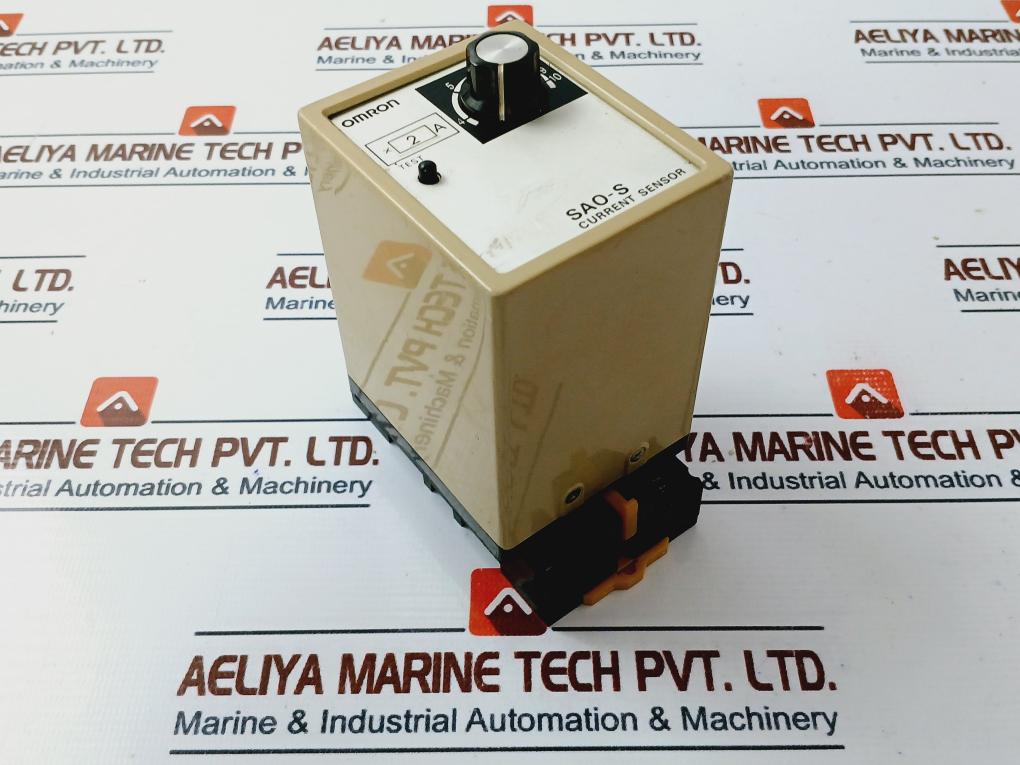 Omron Tateisi Sao-s Current Sensor 1 To 160a (Ac) 24vdc 50/60hz