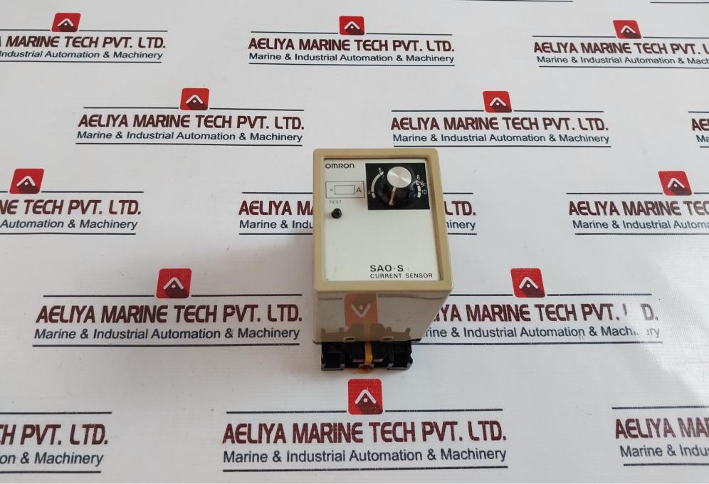 Omron Tateisi Sao-s Current Sensor With Base 24vdc 50/60hz