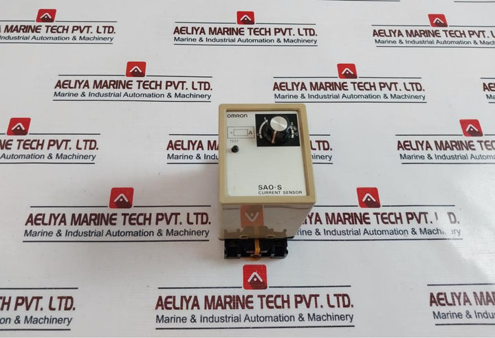 Omron Tateisi Sao-s Current Sensor With Base 24vdc 50/60hz
