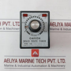 Omron Tds-44A149E Solid State Timer 100/200Vac 0-2.0 Sec