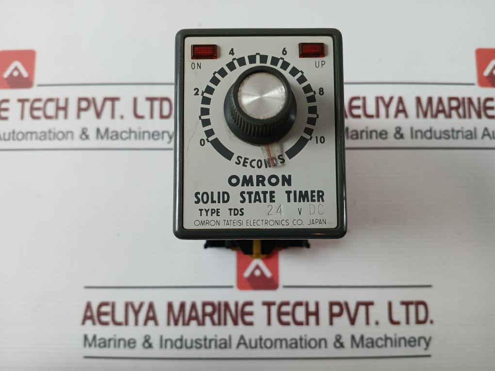 Omron Tds-44A223D Solid State Timer 24 Vdc 0-10 Seconds 250V 7.5A