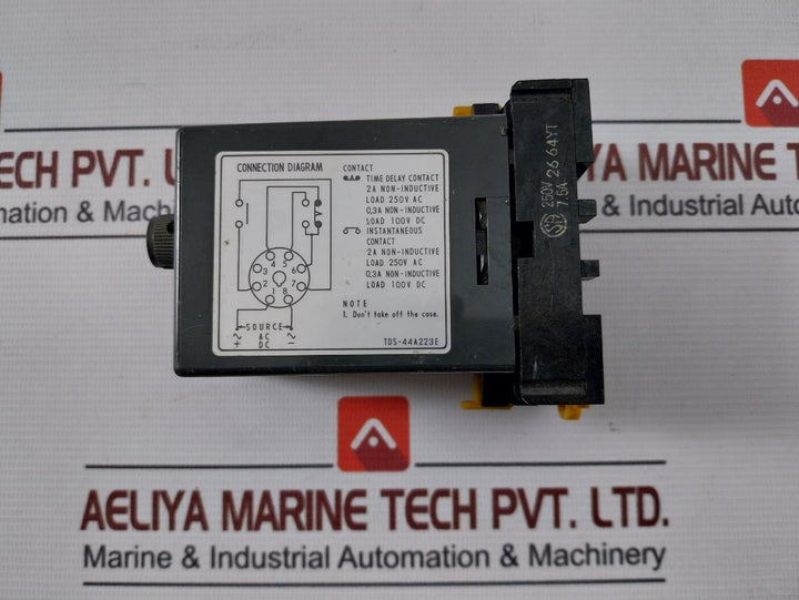 Omron Tds-44A223E Solid State Timer 100Vdc 250V 7.5A