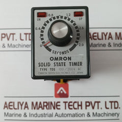 Omron Tds Solid State Timer 0-2.0 Sec 100/200V Ac 250V 7.5A