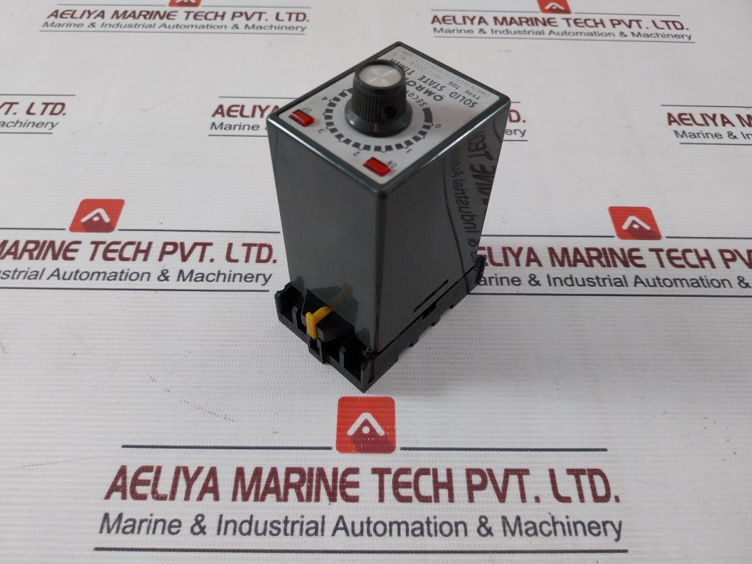 Omron Tds Solid State Timer 0-5Sec 100/200V Ac 8Pfa 250V 7.5A