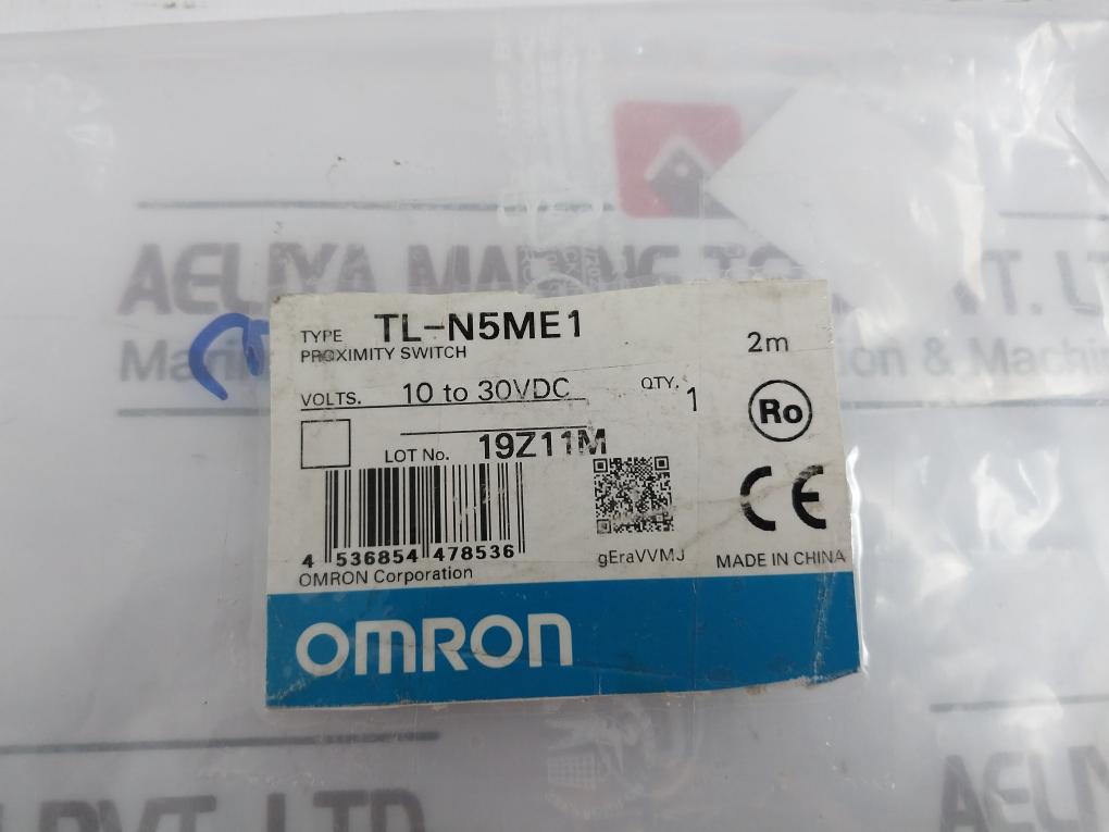 Omron Tl-n5Me1 Proximity Switch 10 To 30Vdc