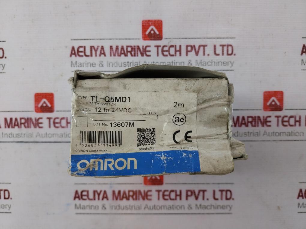 Omron Tl-q5Md1 Proximity Switch 100Ma Max 12 To 24Vdc