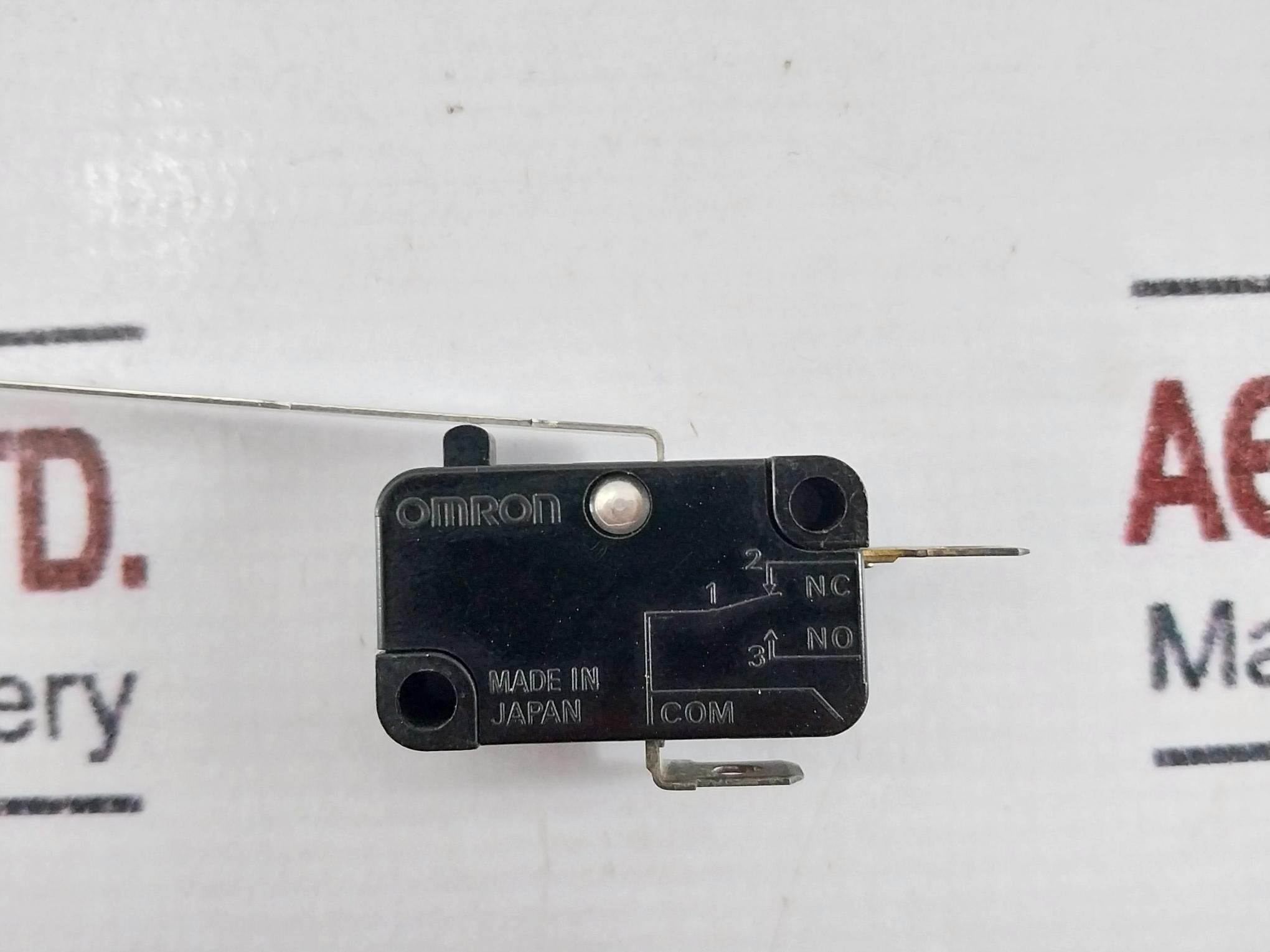 Omron V-153-2a6 Miniature Basic Switch 15a 1/2hp 125 250vac