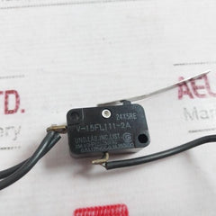 Omron V-15Fl111-2A Limit Switch 0.6A 125Vdc 24X5Re