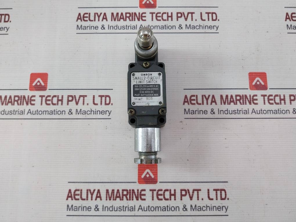 Omron Wl Sd3 Small 2-circuit Limit Switch 10A-125 480Vac