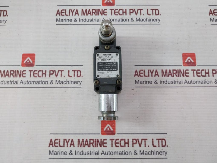 Omron Wl Sd3 Small 2-circuit Limit Switch 10A-125 480Vac