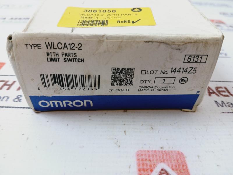 Omron Wlca12-2 2-circuit Limit Switch With Parts