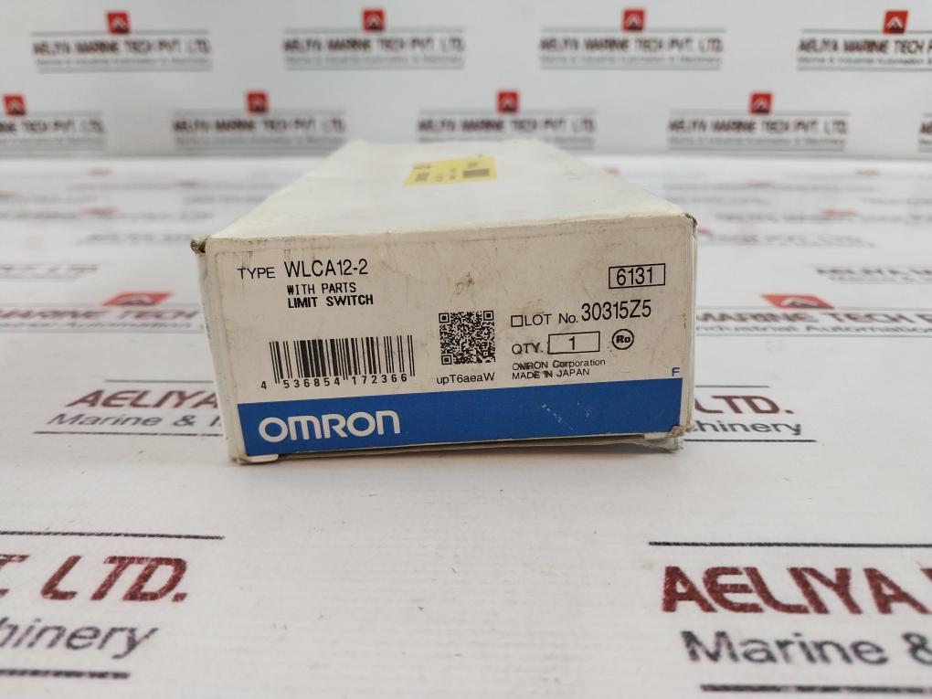 Omron Wlca12-2 2-circuit Limit Switch