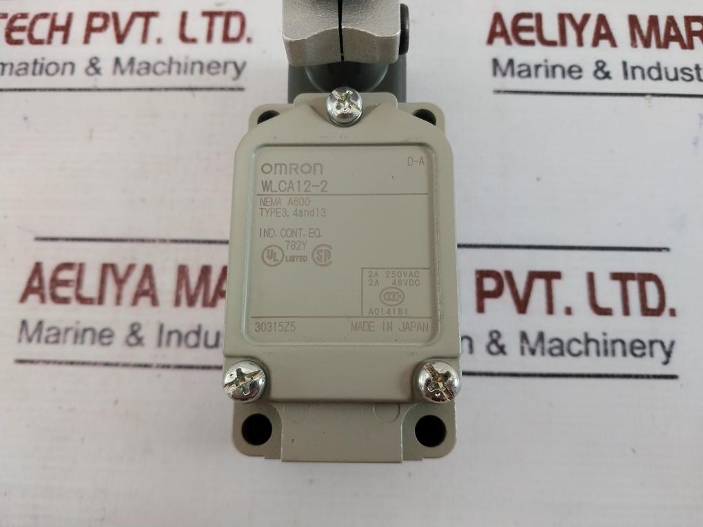 Omron Wlca12-2 2-circuit Limit Switch