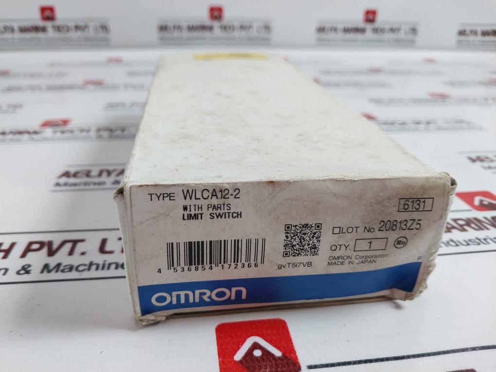 Omron Wlca12-2 Two Circuit Limit Switch 2a 250vac