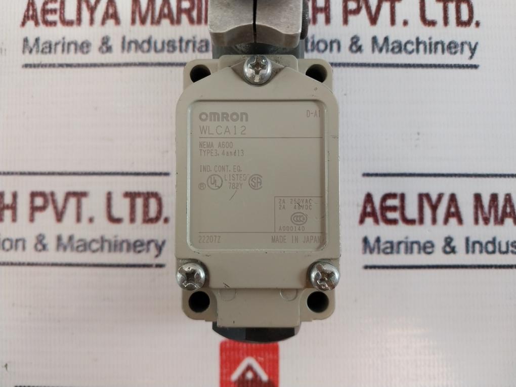 Omron Wlca12 Nema A600 Limit Switch Type3, 4And13