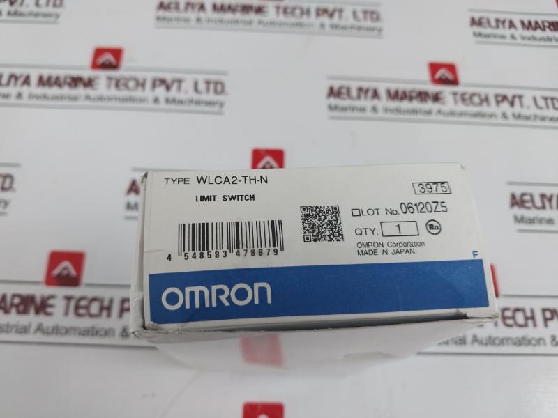 Omron Wlca2-th-n Micro Limit Switch 1a 125vdc 2a 250vac