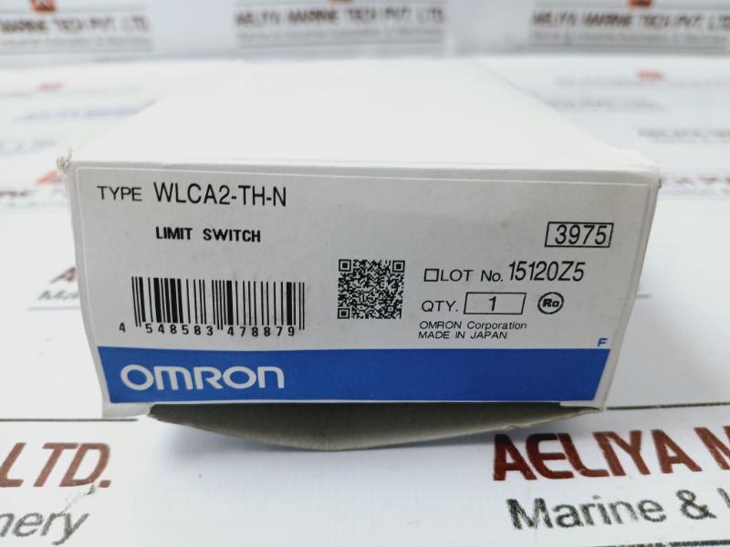 Omron Wlca2-th-n Two Circuit Limit Switch For General Purpose A600 2A 48Vdc