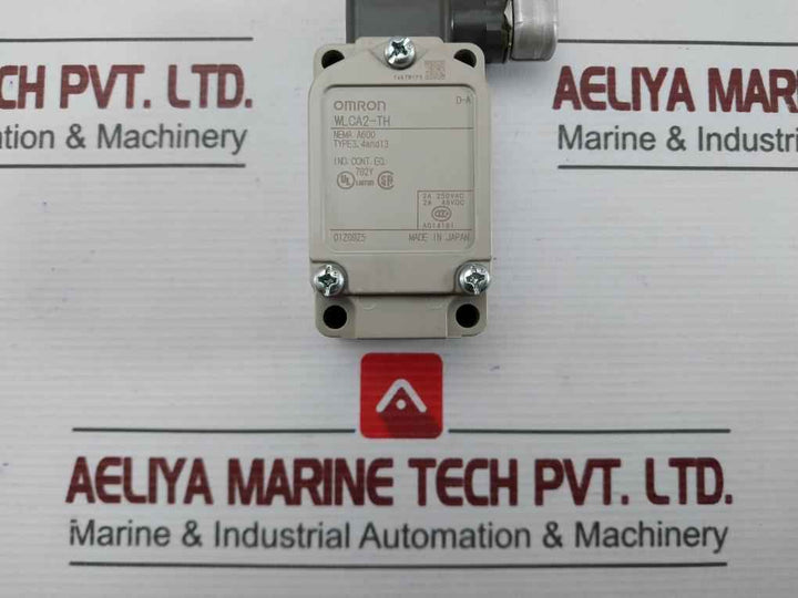 Omron Wlca2-th Compact 2-circuit Limit Switch