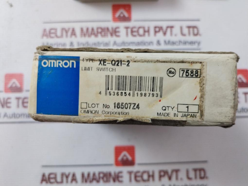 Omron Xe-q21-2 Limit Switch 10A 250Vdc