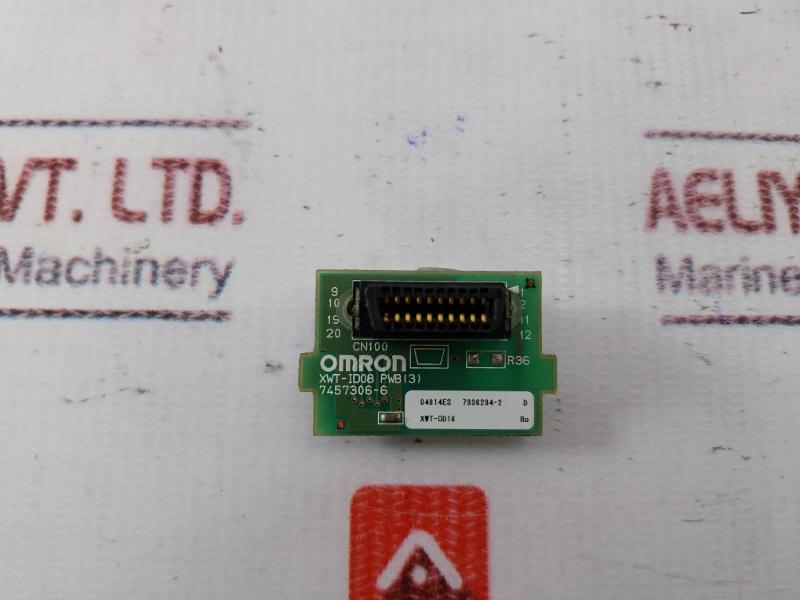 Omron Xwt-id08 Remote Terminal I/O Expansion Unit Pcb Module 7457306-6