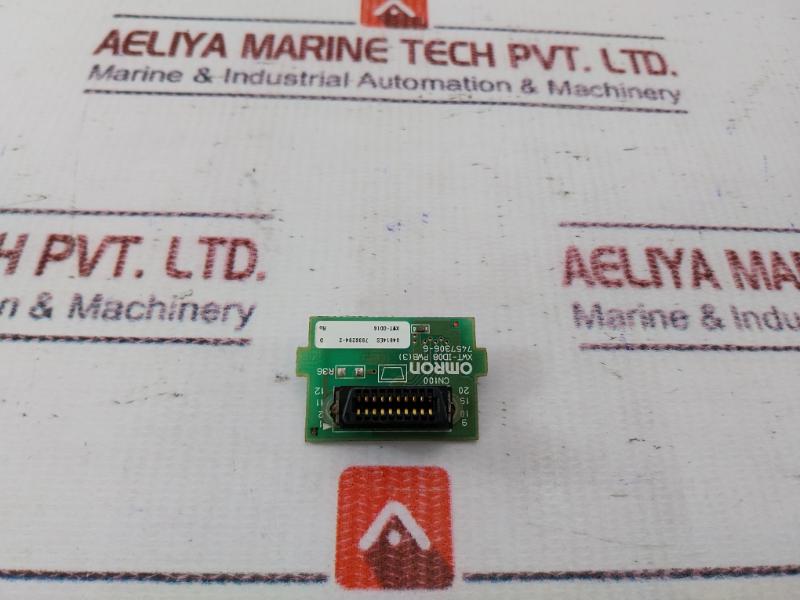 Omron Xwt-id08 Remote Terminal I/O Expansion Unit Pcb Module 7457306-6