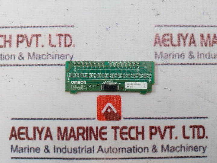 Omron Xwt-id16 Plc Module 7457290-6