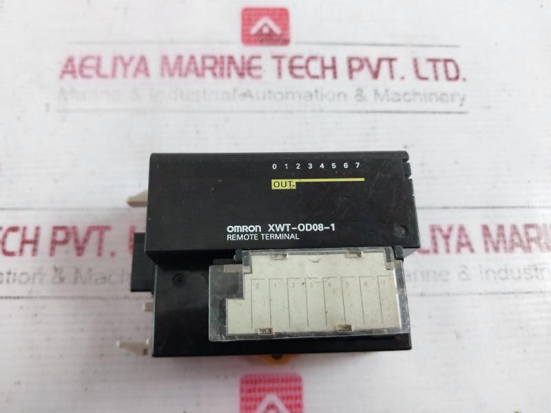 Omron Xwt-od08-1 Expansion I/O Unit 24V Dc Cl.1, Zn.2, Gp Iic
