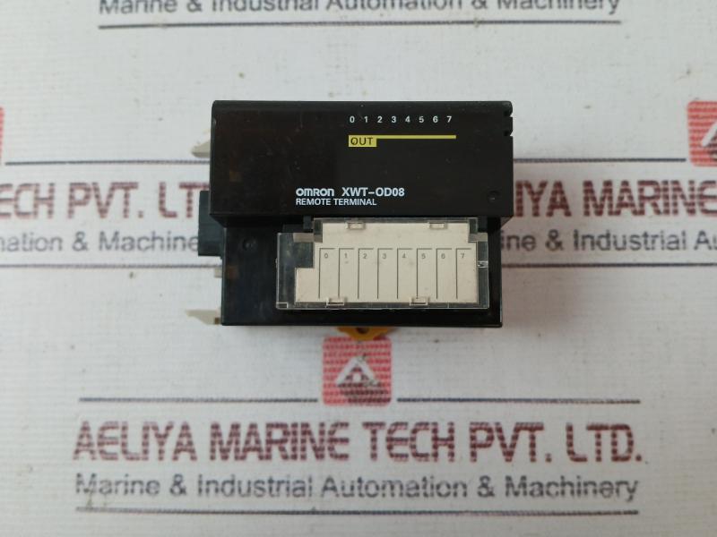 Omron Xwt-od08 Remote Terminal Module 24Vdc 0.5A