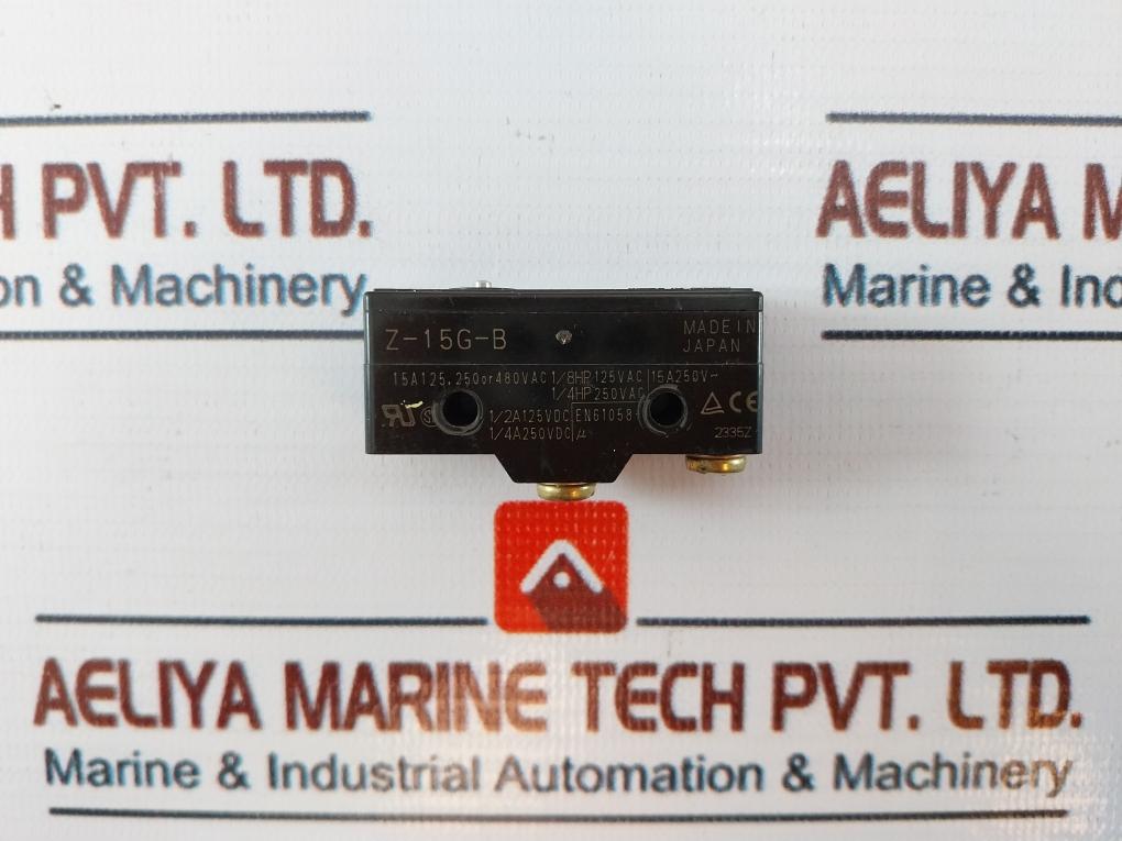 Omron Z-15G-B Limit Switch 15A 250V
