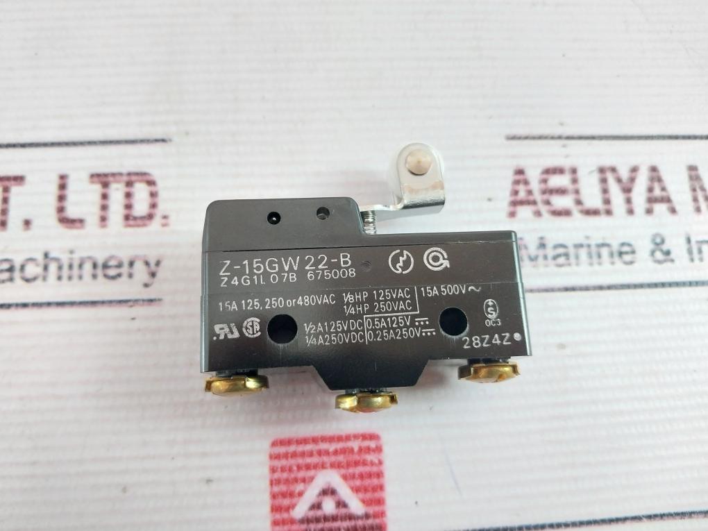 Omron Z-15Gw22-b Micro Limit Switch