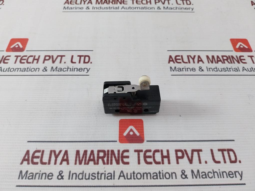 Omron Z-15Gw22 General-purpose Basic / Micro Switch 15A 125, 250 Or 480Vac