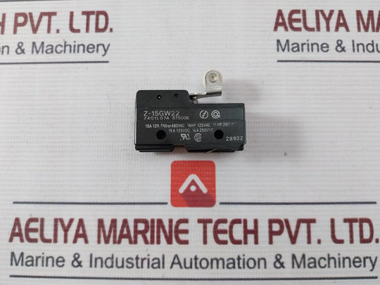 Omron Z-15Gw22 General-purpose Basic / Micro Switch 15A 125, 250 Or 480Vac