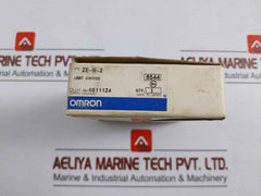 Omron Ze-n-2 General Purpose Horizontal Limit Switch 15A 125, 250 Or 480Vac