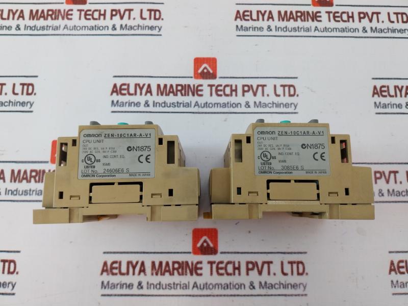 Omron Zen-10C1Ar-a-v1 Programmable Relay Unit With Lcd Ac100-240V