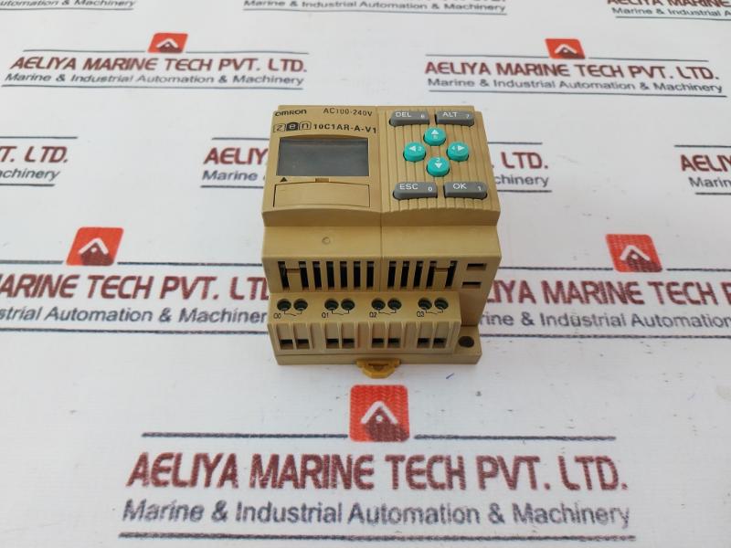 Omron Zen-10C1Ar-a-v1 Programmable Relay Unit With Lcd Ac100-240V