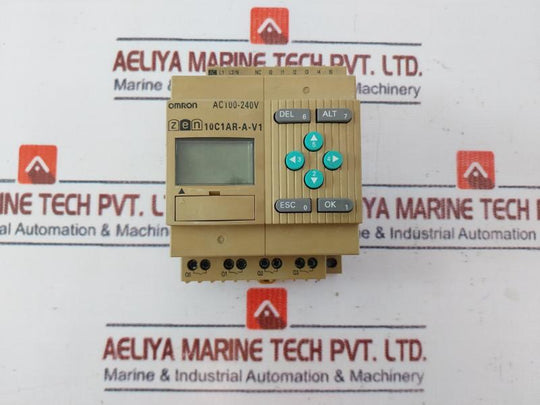 Omron Zen-10C1Ar-a-v1 Programmable Relay Unit With Lcd Ac100-240V