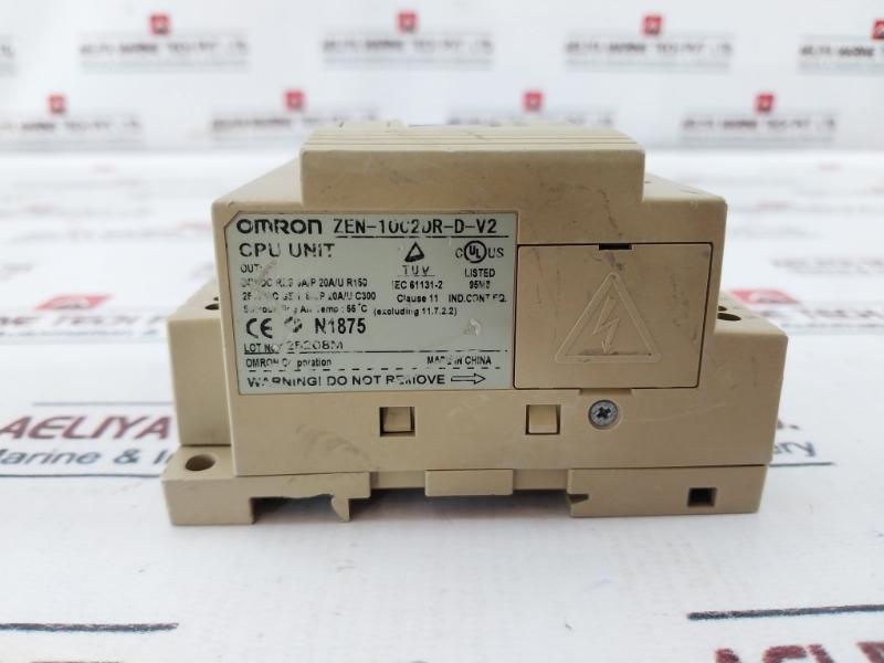 Omron Zen-10C2Dr-d-v2 Cpu Expansion Input/Output Unit Dc12-24V 4W 24Vdc