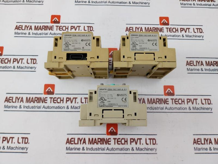 Omron Zen-10c1ar-a-v1 Cpu Unit With 10 Input/output Point Ac100-240v