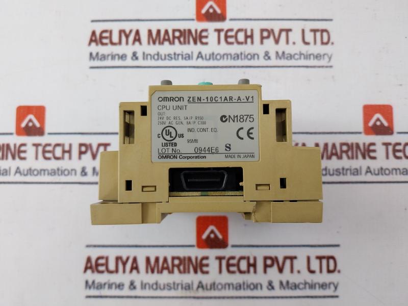 Omron Zen-10c1ar-a-v1 Cpu Unit With 10 Input/output Point Ac100-240v