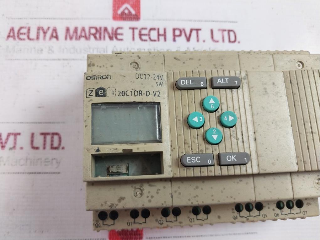 Omron Zen-20C1Dr-d-v2 Cpu Unit Dc12-24Va 5W