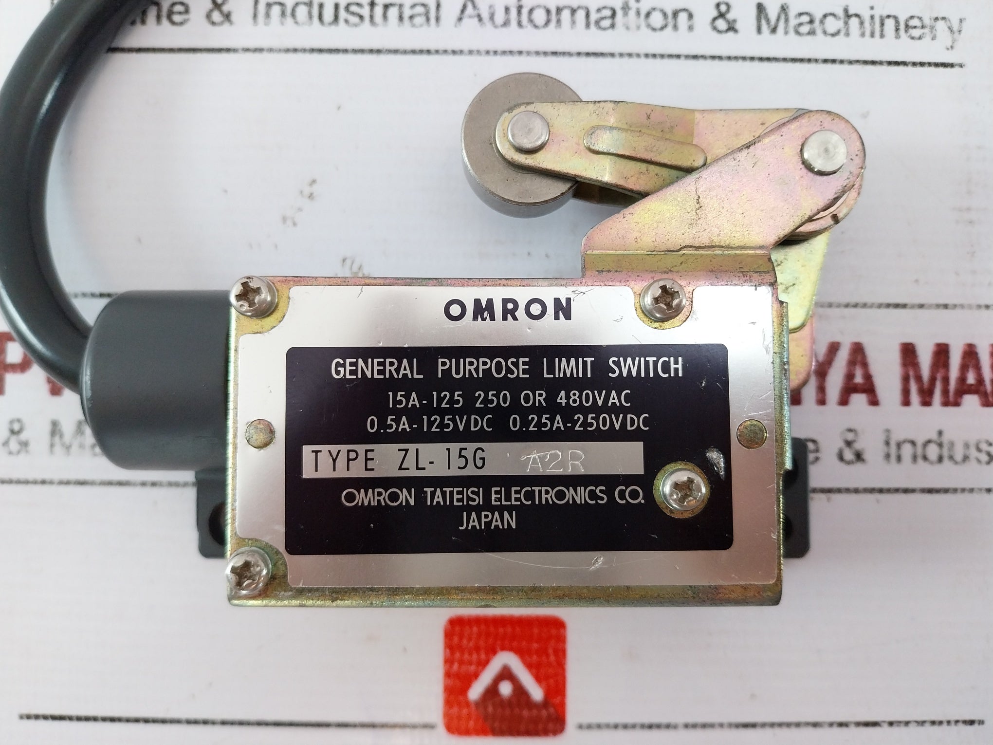 Omron Zl-15G General Purpose Limit Switch 15A 125/250/480Vac