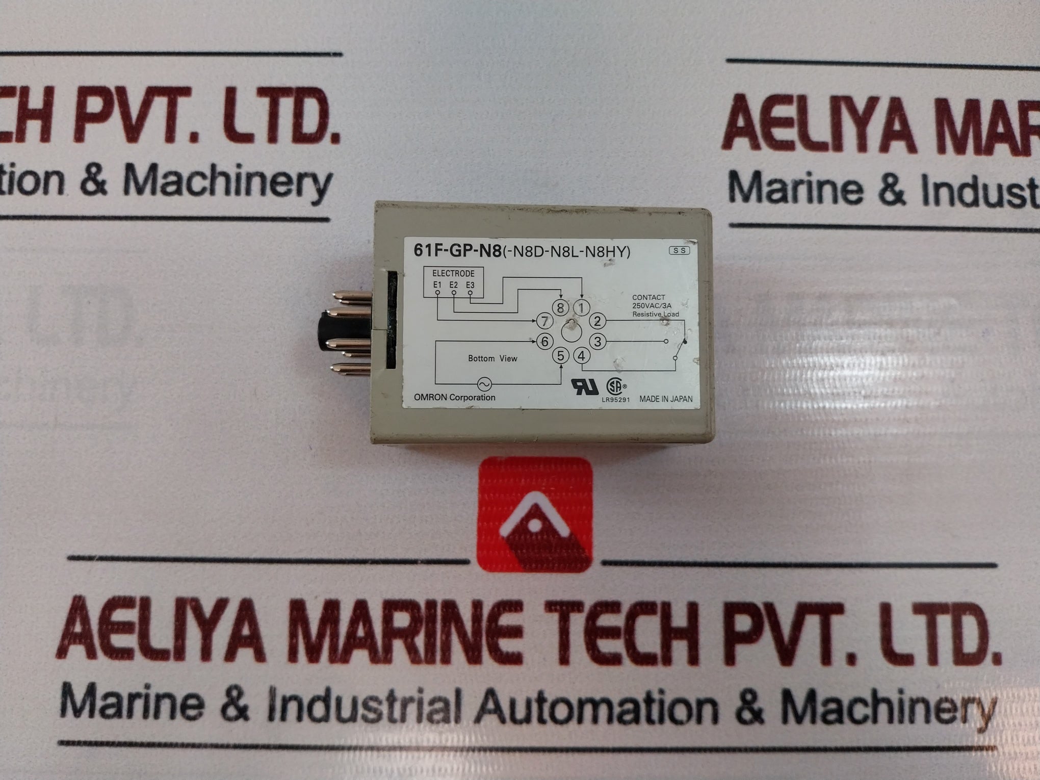 Omron 61F-gp-n8 Floatless Level Switch 110Vac 50/60 Hz