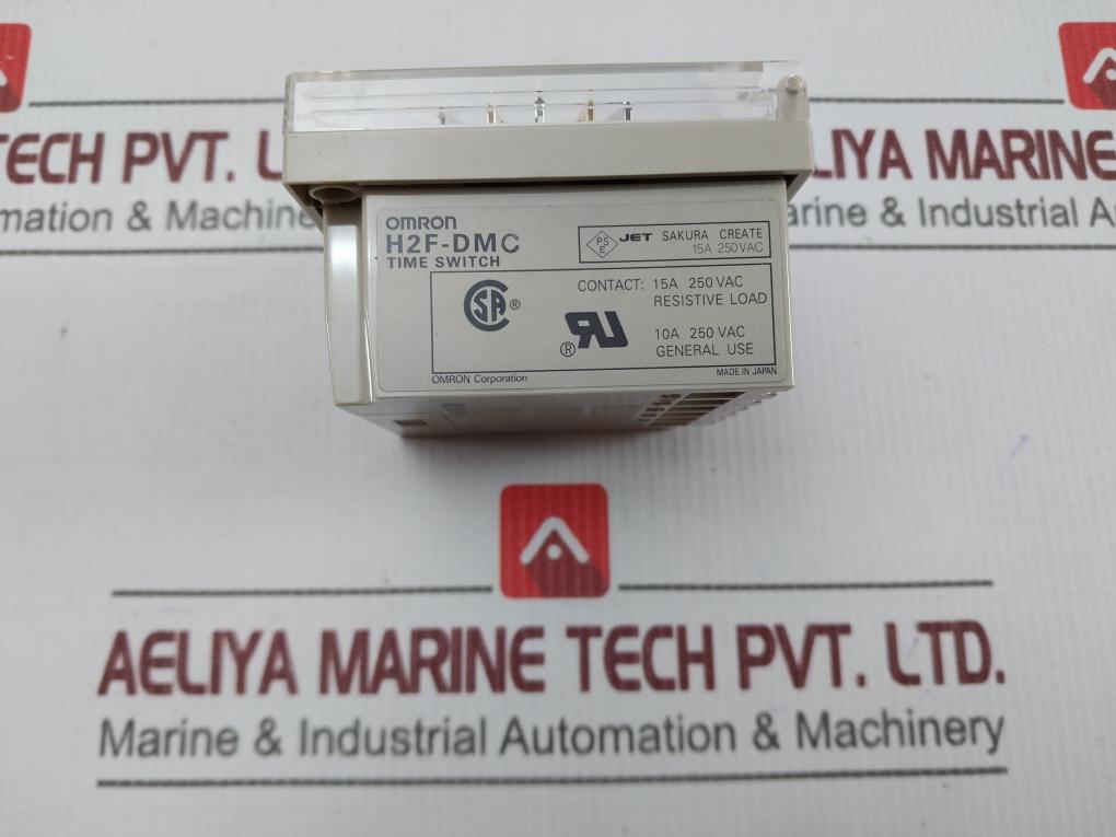 Omron H2F-dmc Time Switch 100 To 240 Vac 50/60Hz
