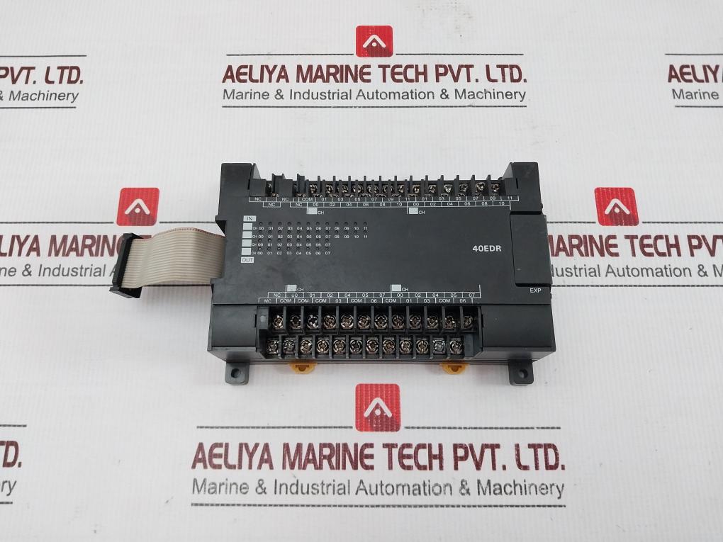 Omron Cp1W-40Edr Plc Expansion I/O Module In: 24V Dc 5Ma