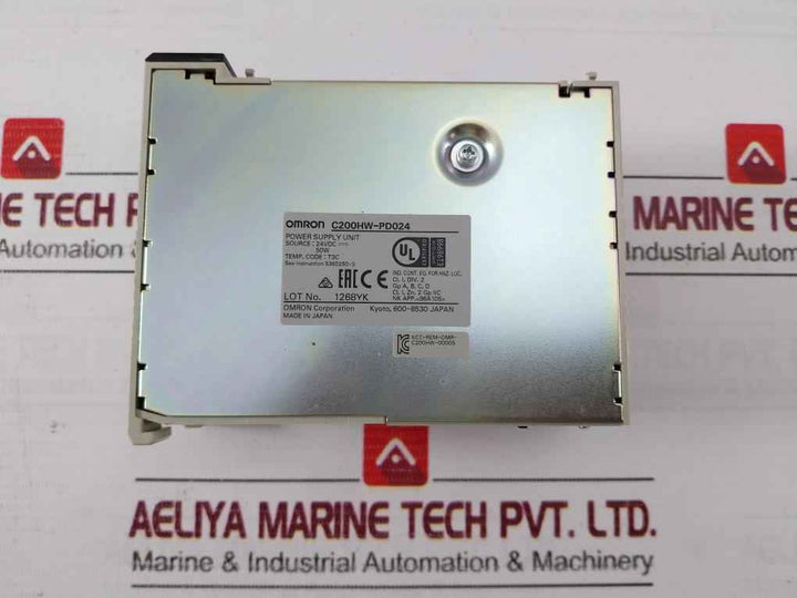 Omron Cs1W-at211 Plc I/O Module C200H-bc-v 24V Dc 7Ma 50W Cs1G-cpu45H Ver. 4.1