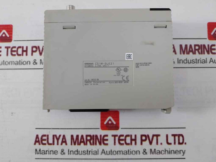 Omron Cs1W-at211 Plc I/O Module C200H-bc-v 24V Dc 7Ma 50W Cs1G-cpu45H Ver. 4.1