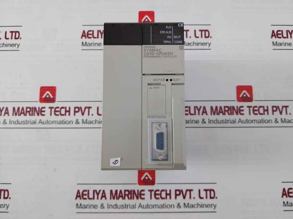 Omron Cs1W-at211 Plc I/O Module C200H-bc-v 24V Dc 7Ma 50W Cs1G-cpu45H Ver. 4.1