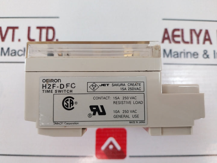 Omron H2f-dfc Time Switch 100-120V Ac